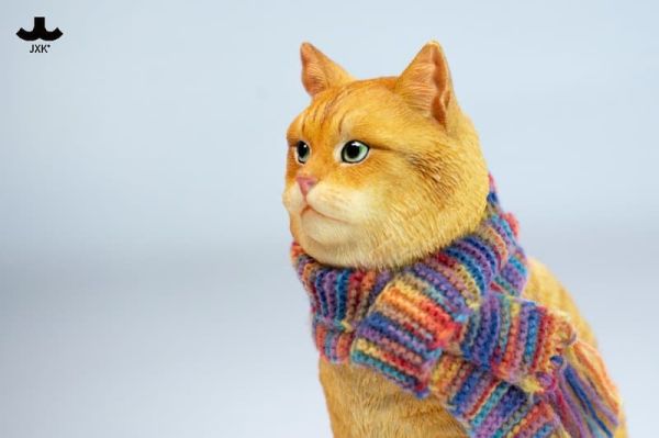 【2026/03月預購】JXK 流浪貓鮑勃 Wandering Bob 橘貓 動物模型 JXK 流浪貓鮑勃 Wandering Bob 橘貓 動物模型