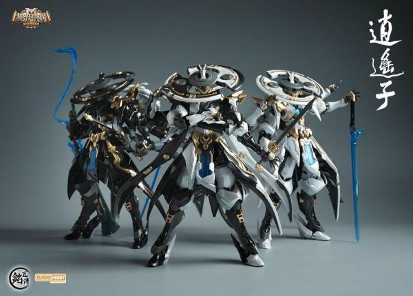 【2026/12月預購】黑色木馬 1/144 artifact pro 黃金武士改 組裝模型 銘匠傳 X SUNDAY HOBBY WF限定 逍遙子 兩儀 陰陽雙色外甲 組裝