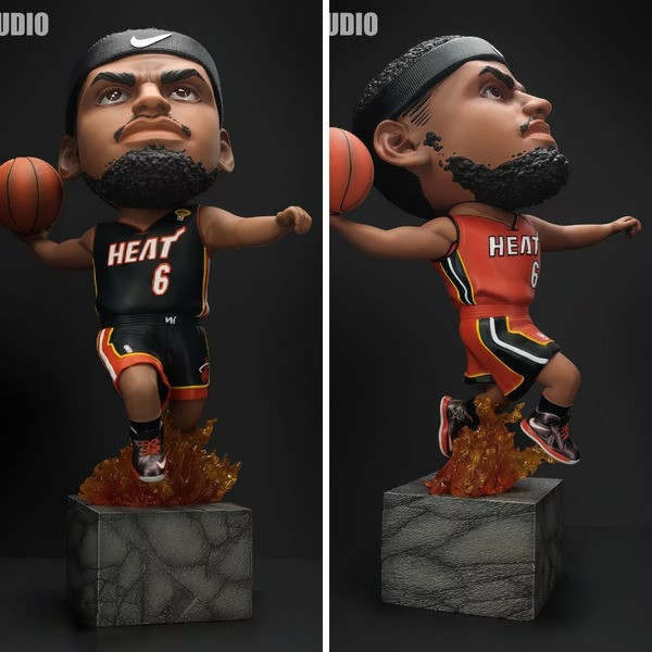 【預購】M3 Q版熱火詹姆斯 NBA Q版 運動明星 (雙色版) M3 Q版熱火詹姆斯 NBA Q版 運動明星 (雙色版)