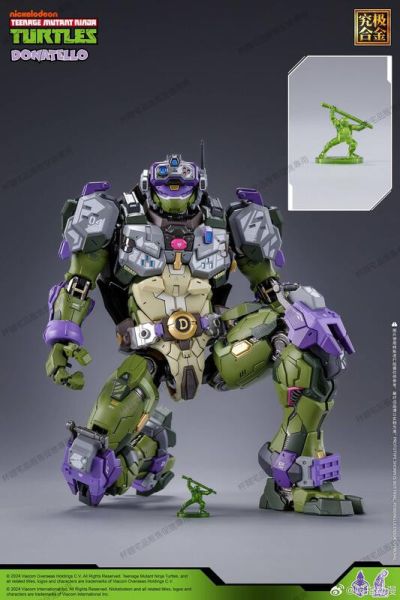 【現貨】Heatboys 正版授權 火仔動漫 機甲忍者龜 HB0015 多納泰羅 合金塗裝完成品 Heatboys 正版授權 火仔動漫 機甲忍者龜 HB0015 多納泰羅 合金塗裝完成品