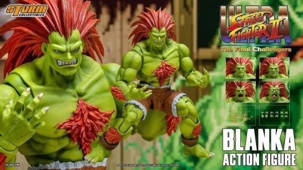【現貨】1/12 可動 終極快打旋風2 布蘭卡 Blanka 1/12 可動 終極快打旋風2 布蘭卡 Blanka
