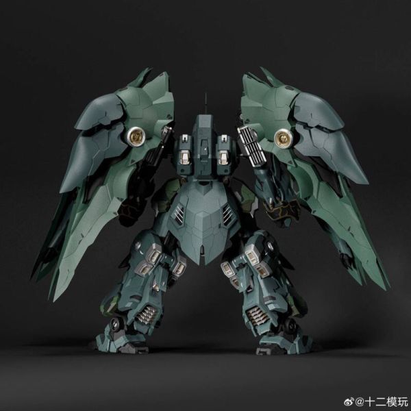 【2025/09月預購】十二模玩 1/100 逆戰號 大青椒 部份預塗裝 組裝模型標準綠色 十二模玩 1/100 逆戰號 大青椒 部份預塗裝 組裝模型標準綠色