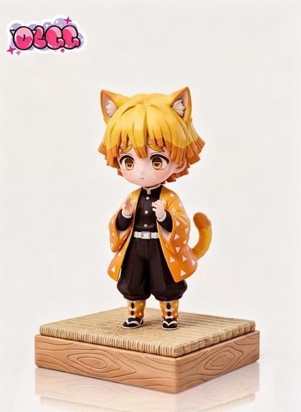 【預購】OLGG Q版貓咪造型 禰豆子＆善逸 鬼滅之刃 OLGG Q版貓咪造型 禰豆子＆善逸 鬼滅之刃