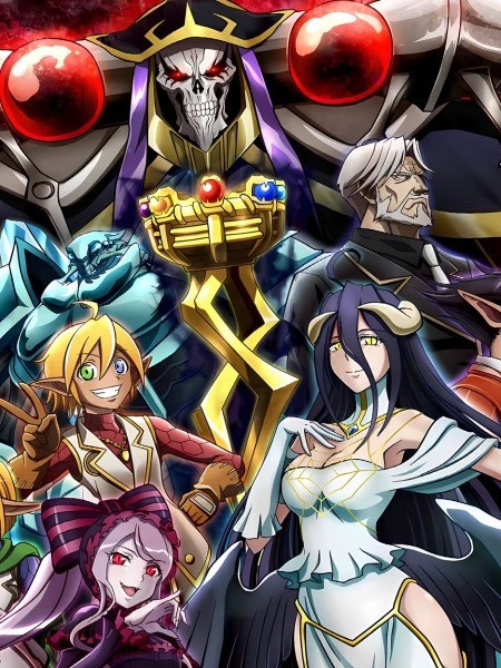 【預購】星空《骨王》裝飾畫 OVERLORD 星空《骨王》裝飾畫 OVERLORD