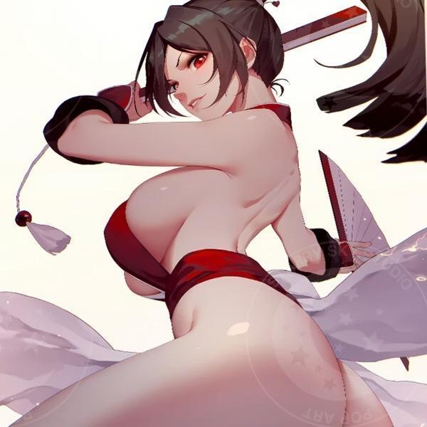 【預購】星空《不知火舞》裝飾畫 拳皇 星空《不知火舞》裝飾畫 拳皇