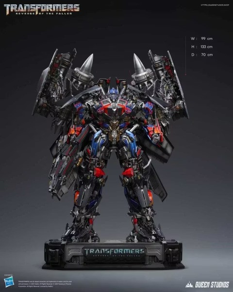 【預購】Queen TF2 天火擎天柱全身像 變形金剛 Queen TF2 天火擎天柱全身像 變形金剛