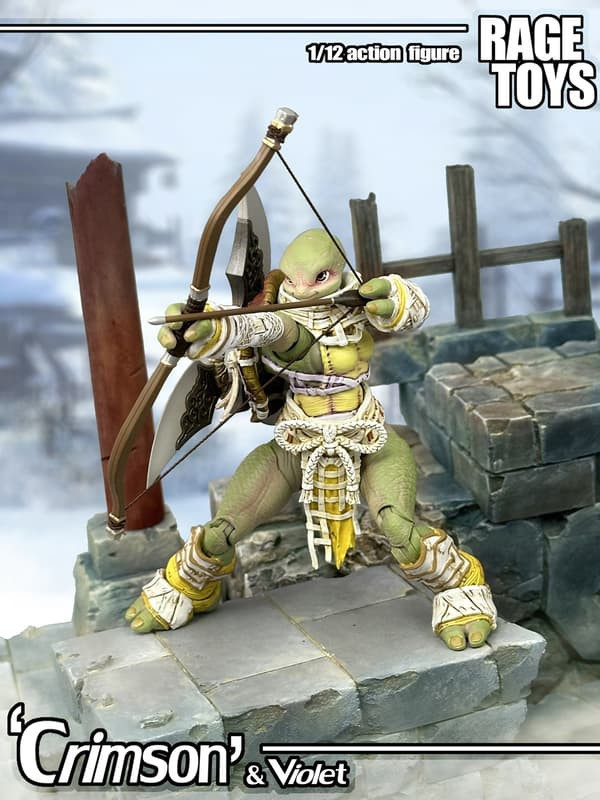 【2026/06月預購】1/12 可動 Rage 烏龜姊妹 猩紅 1/12 可動 Rage 烏龜姊妹 猩紅