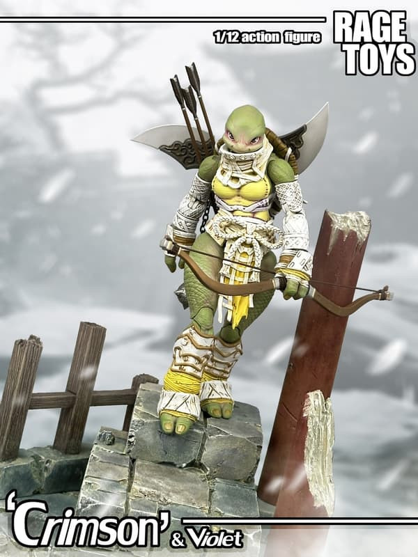 【2026/06月預購】1/12 可動 Rage 烏龜姊妹 猩紅 1/12 可動 Rage 烏龜姊妹 猩紅