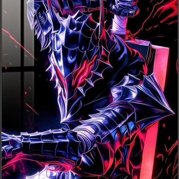 【預購】橘子《狂戰士鎧甲》 格斯拔劍裝飾畫 劍風傳奇 橘子《狂戰士鎧甲》 格斯拔劍裝飾畫 劍風傳奇