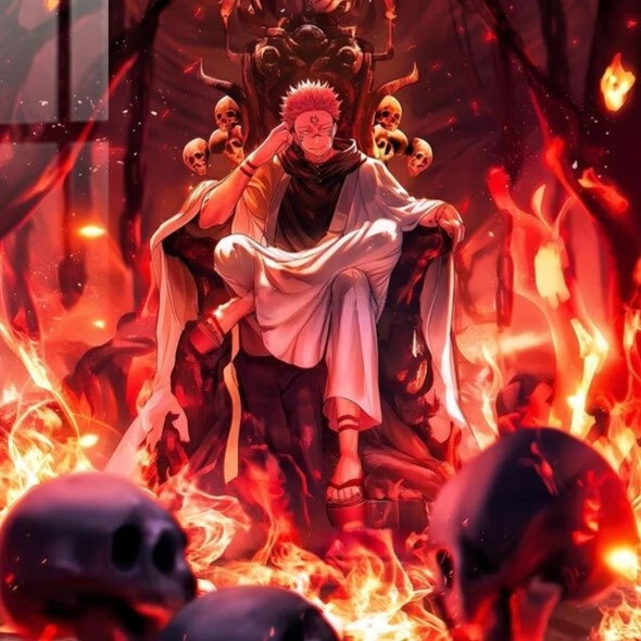 【預購】橘子《王座》 兩面宿攤裝飾畫 咒術迴戰 橘子《王座》 兩面宿攤裝飾畫 咒術迴戰