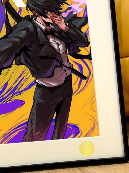 【預購】星空《狐狸契約》裝飾畫 鏈鋸人 星空《狐狸契約》裝飾畫 鏈鋸人