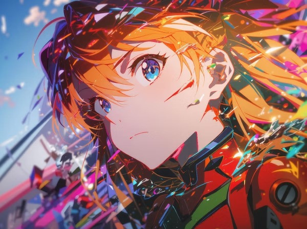 【預購】H2《炫彩明日香》裝飾畫 EVA新世紀福音戰士 H2《炫彩明日香》裝飾畫 EVA新世紀福音戰士