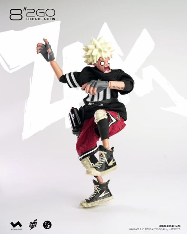 【2027/03月預購】JTSTUDIO 8”2GO GAKIRACE- ZAIKI 可動 塗裝完成品.【DX 豪華版】 JTSTUDIO 8”2GO GAKIRACE- ZAIKI 可動 塗裝完成品.【DX 豪華版】