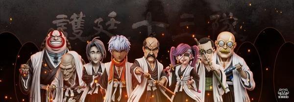 【預購】YZ WCF 十二番隊隊長 善定寺有嬪 BLEACH死神初代十三番隊第八彈 YZ WCF 十二番隊隊長 善定寺有嬪 BLEACH死神初代十三番隊第八彈