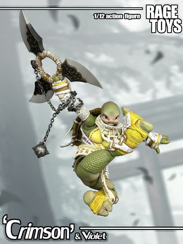 【2026/06月預購】1/12 可動 Rage 烏龜姊妹 猩紅 1/12 可動 Rage 烏龜姊妹 猩紅