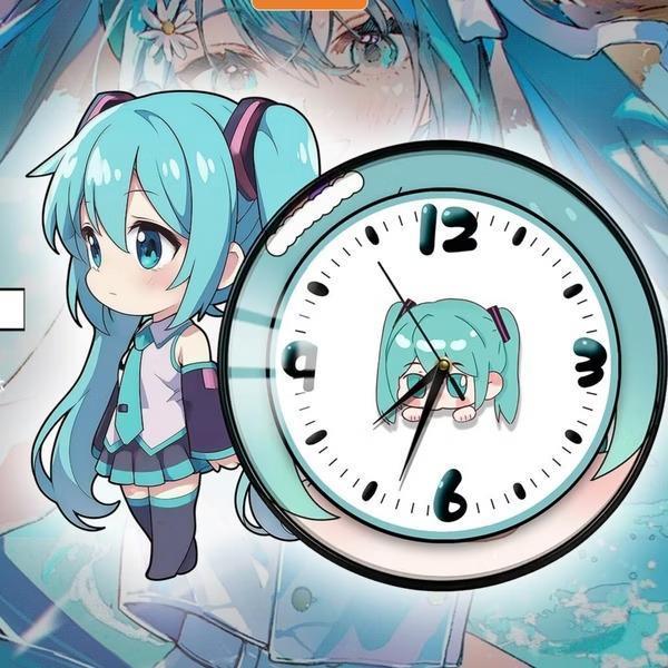 【預購】阿喵畫社《初音未來鐘錶》初音未來 阿喵畫社《初音未來鐘錶》初音未來