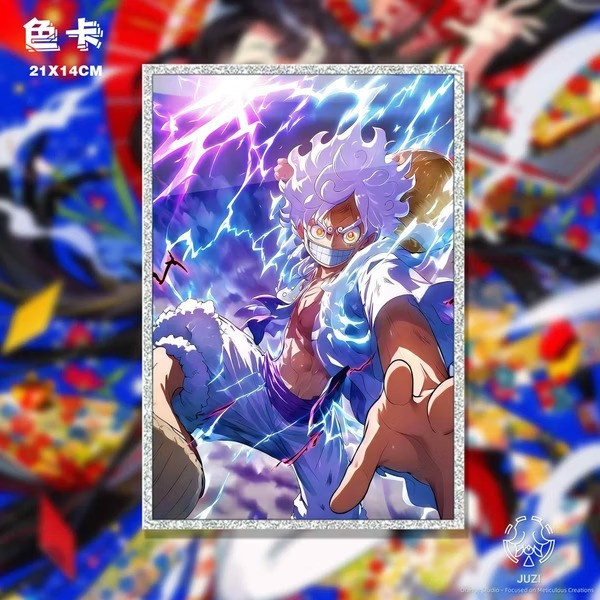 【預購】橘子《雷霆一擊 尼卡路飛》海賊王裝飾畫 橘子《雷霆一擊 尼卡路飛》海賊王裝飾畫