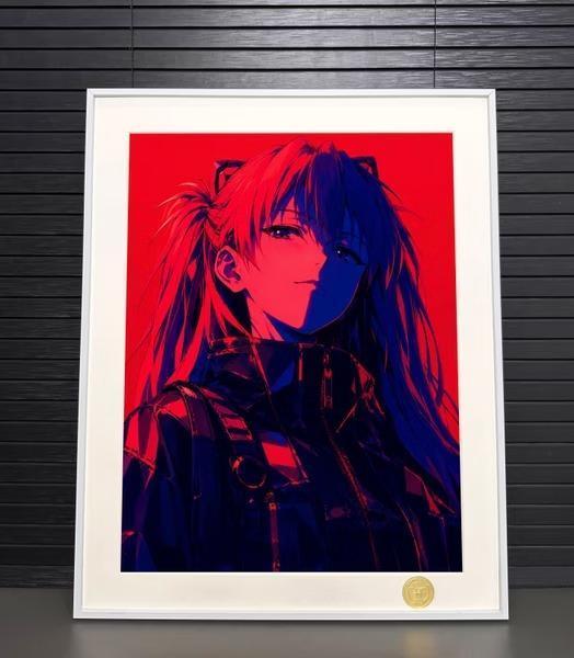 【預購】H2《賽博明日香》裝飾畫 EVA新世紀福音戰士 H2《賽博明日香》裝飾畫 EVA新世紀福音戰士