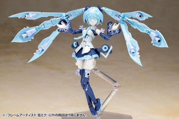 【2026/08月預購】Frame Arms 骨裝機兵 藝術家系列 雪初音 組裝模型 Frame Arms 骨裝機兵 藝術家系列 雪初音 組裝模型
