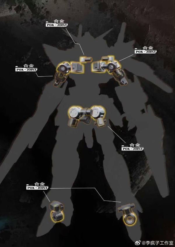 【2026/06月預購】李瘋子工作室 重生 1／100 合金關節組裝模型 李瘋子工作室 重生 1／100 合金關節組裝模型