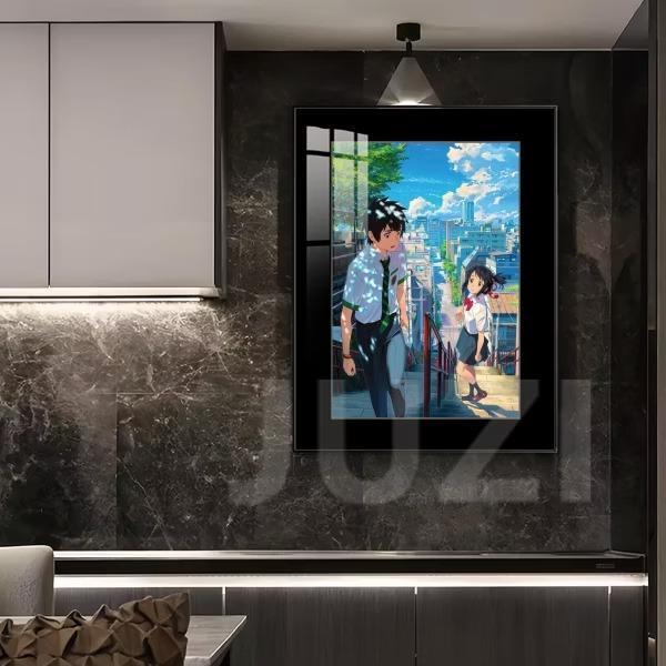 【預購】橘子《你的名字》經典海報裝飾畫 你的名字 橘子《你的名字》經典海報裝飾畫 你的名字