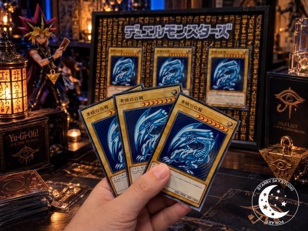 【預購】星空《三青眼白龍》冰箱貼創意畫 遊戲王 星空《三青眼白龍》冰箱貼創意畫 遊戲王