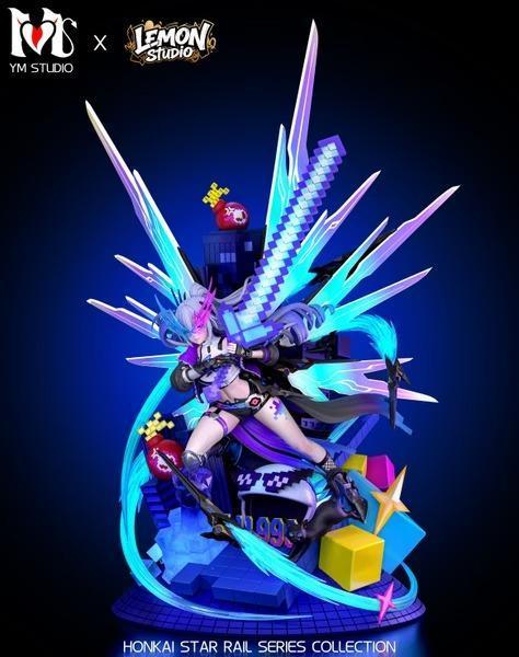 【預購】YM欲夢 + Lemon 1/4 狼尊 銀狼 Lv999 崩壞：星穹鐵道 YM欲夢 + Lemon 1/4 狼尊 銀狼 Lv999 崩壞：星穹鐵道