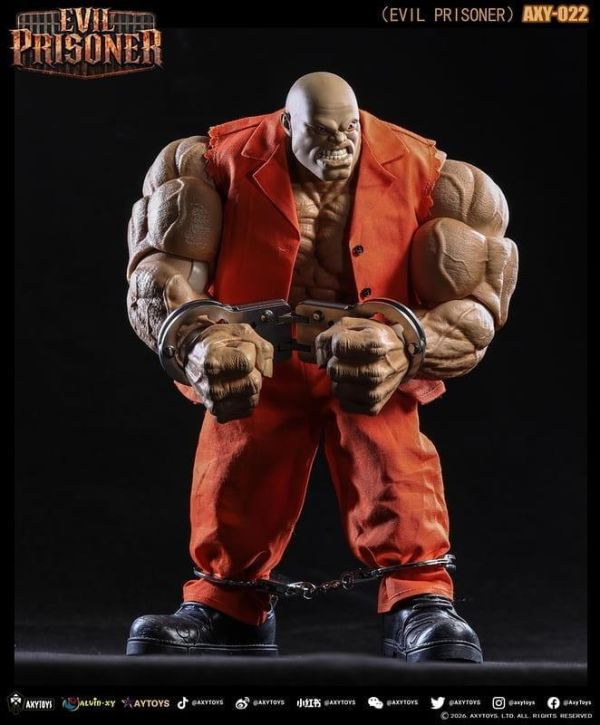 【2026/12月預購】AXYTOYS AXY-022/023 惡囚 兩顏色款式 附特典頭 AXYTOYS AXY-022/023 惡囚 兩顏色款式 附特典頭