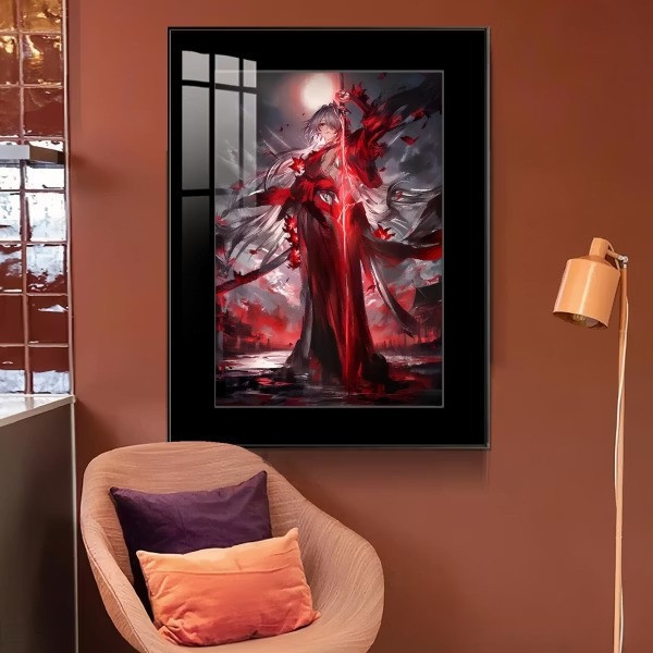 【預購】橘子《虛無形態》 黃泉裝飾畫 崩壞星穹鐵道 橘子《虛無形態》 黃泉裝飾畫 崩壞星穹鐵道