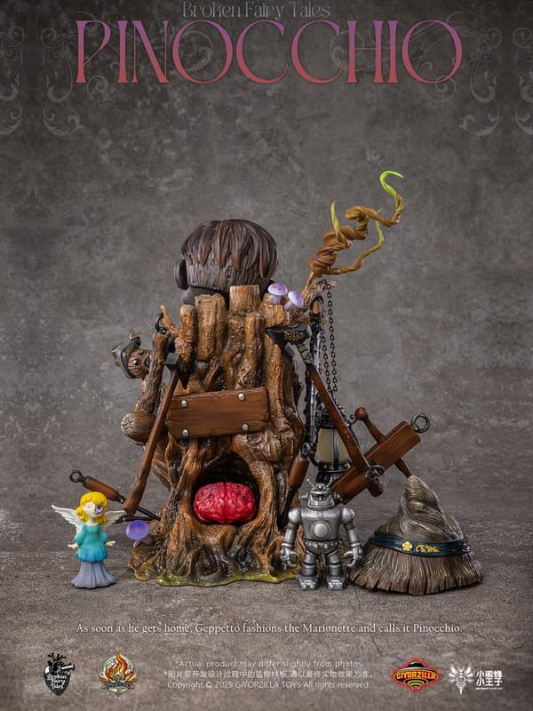 【2026/06月預購】 GIYORZILLA TOYS A001 1/6 破碎的童話 匹諾曹 皮諾丘 可動 GIYORZILLA TOYS A001 1/6 破碎的童話 匹諾曹 皮諾丘 可動