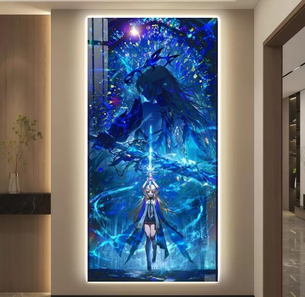 【預購】阿喵畫社《卡提希婭覺醒》燈帶畫 鳴潮 阿喵畫社《卡提希婭覺醒》燈帶畫 鳴潮