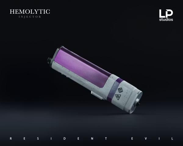 【預購】LP 溶血注射器 惡靈古堡 生化危機9 LP 溶血注射器 惡靈古堡 生化危機9