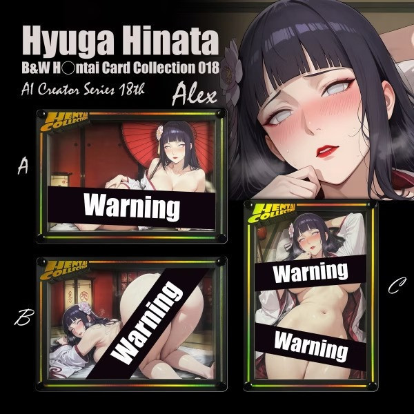 【預購】黑白畫映B&W《日向雛田》Hyuga桌面裝飾卡磚 第十八彈 火影忍者 黑白畫映B&W《日向雛田》Hyuga桌面裝飾卡磚 第十八彈 火影忍者