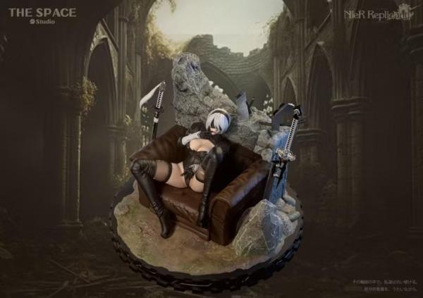 【預購】The Space 1/6 坐姿2B 尼爾：機械紀元 The Space 1/6 坐姿2B 尼爾：機械紀元
