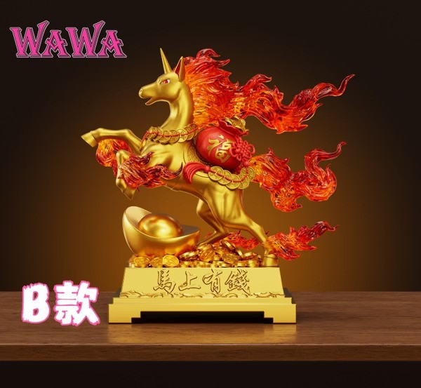 【預購】Wawa 招財烈焰馬 馬上有錢 招財系列 寶可夢神奇寶貝(多版本) Wawa 招財烈焰馬 馬上有錢 招財系列 寶可夢神奇寶貝(多版本)