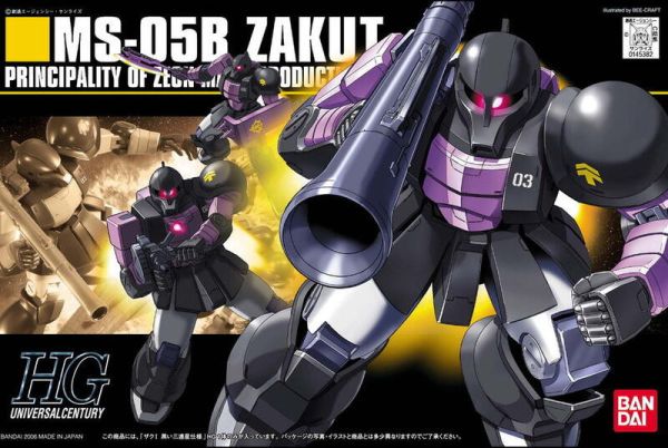 【現貨】HGUC 1/144 #068 1/144 MSV 黑色三連星 薩克I HGUC 1/144 #068 1/144 MSV 黑色三連星 薩克I