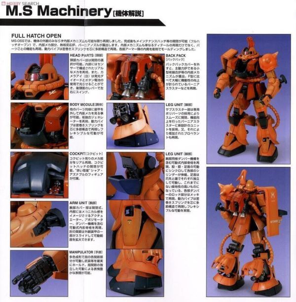 【現貨】BANDAI 萬代 PG 1/60 MS-06S ZAKU II 夏亞專用薩克 BANDAI 萬代 PG 1/60 MS-06S ZAKU II 夏亞專用薩克