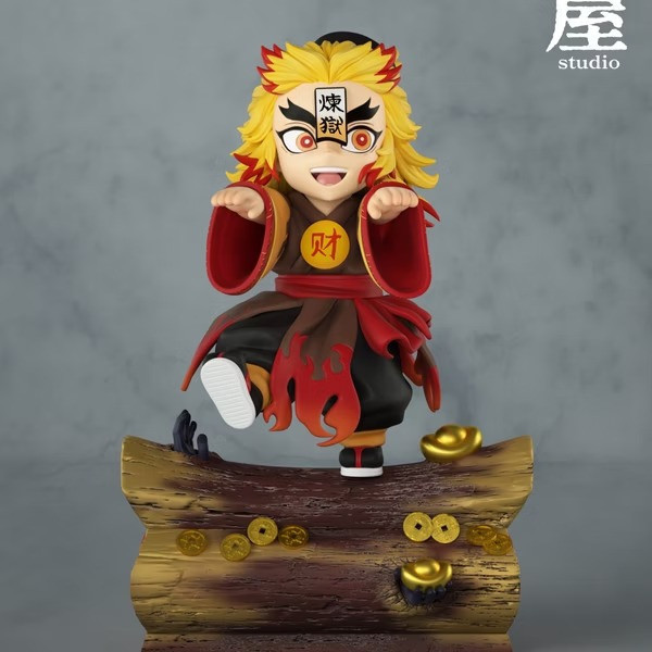 【預購】GUWU 升官發財 煉獄小殭屍 煉獄杏壽郎 鬼滅之刃 GUWU 升官發財 煉獄小殭屍 煉獄杏壽郎 鬼滅之刃