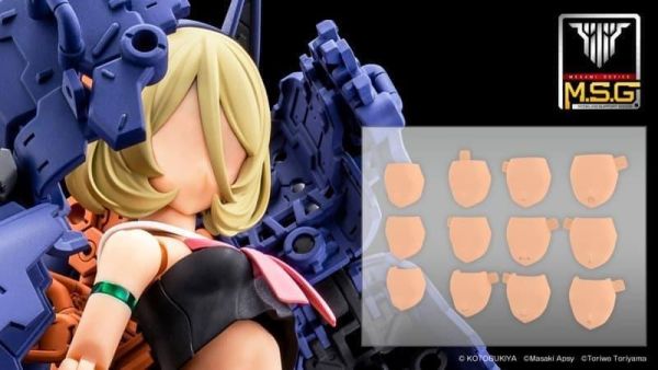 【2026/10月預購】女神裝置M.S.G 08 臉部套組 BUSTER DOLL 膚色C/D/E 女神裝置M.S.G 08 臉部套組 BUSTER DOLL 膚色C/D/E
