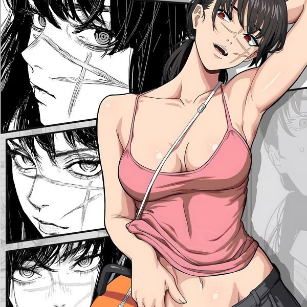 【預購】H2《三鷹朝》裝飾畫 鏈鋸人 H2《三鷹朝》裝飾畫 鏈鋸人