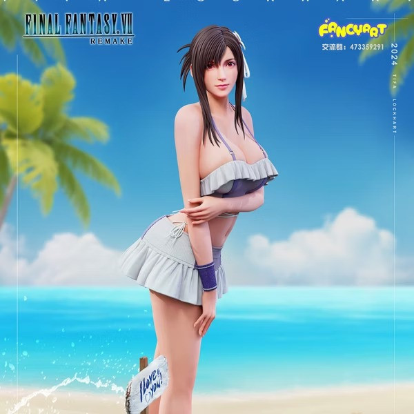 【預購】Fancy art 1/4 蒂法 太空戰士最終幻想 遊戲比基尼系列第1彈 Fancy art 1/4 蒂法 太空戰士最終幻想 遊戲比基尼系列第1彈