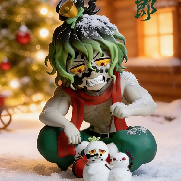 【預購】PomPon Q版 墮姬＆妓夫太郎上弦六聖誕組 鬼滅之刃 PomPon Q版 墮姬＆妓夫太郎上弦六聖誕組 鬼滅之刃