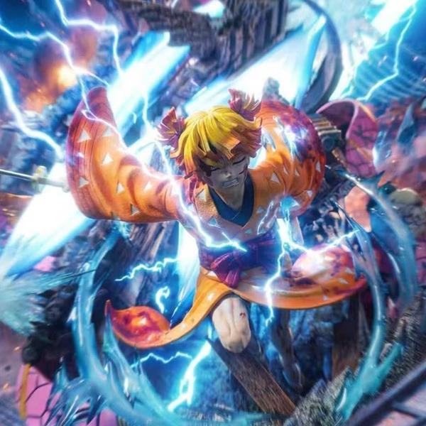 【預購】焦點 1/6 我妻善逸 霹靂一閃 鬼滅之刃花街篇三小隻場景第一彈 焦點 1/6 我妻善逸 霹靂一閃 鬼滅之刃花街篇三小隻場景第一彈