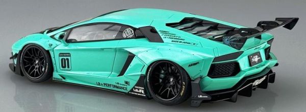 【現貨】AOSHIMA 青島1/24 自由步行#21 LB Works 藍寶堅尼Aventador 限定ver2 AOSHIMA 青島1/24 自由步行#21 LB Works 藍寶堅尼Aventador 限定ver2