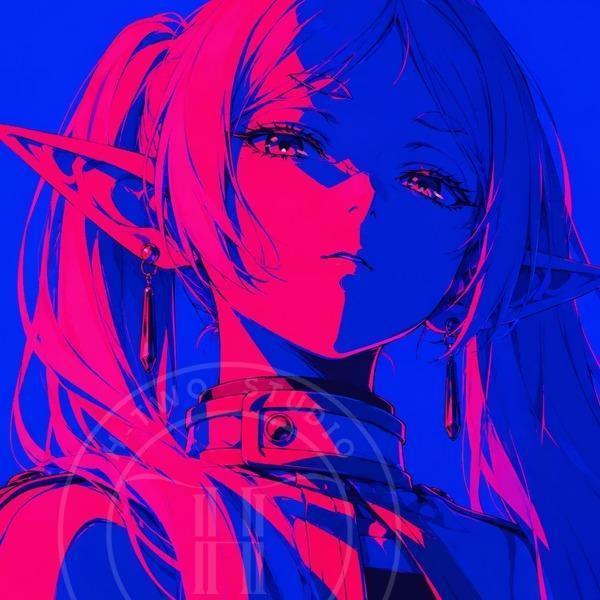 【預購】H2《賽博芙莉蓮》裝飾畫 葬送的芙莉蓮 H2《賽博芙莉蓮》裝飾畫 葬送的芙莉蓮