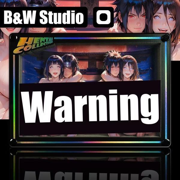 【預購】黑白畫映B&W《宇智波VS日向》火影忍者Ben's Delusion Ben的異想世界系列 黑白畫映B&W《宇智波VS日向》火影忍者Ben's Delusion Ben的異想世界系列