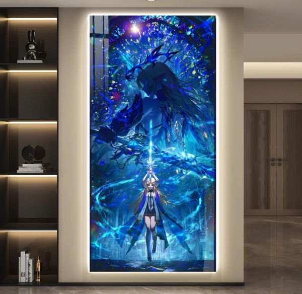 【預購】阿喵畫社《卡提希婭覺醒》燈帶畫 鳴潮 阿喵畫社《卡提希婭覺醒》燈帶畫 鳴潮