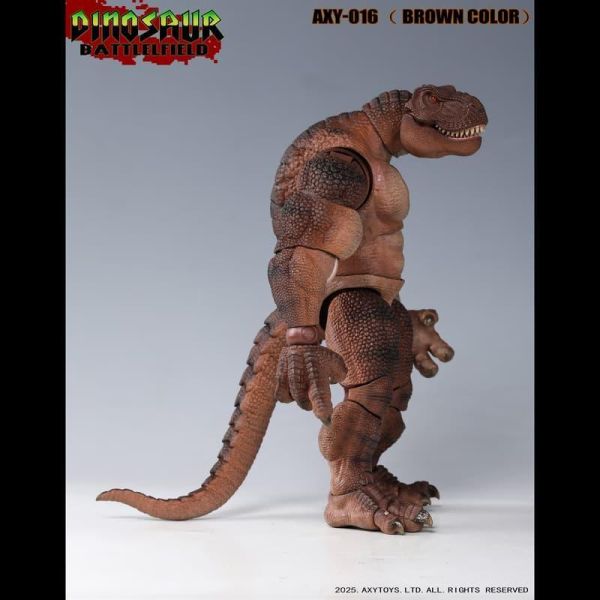 【2026/09月預購】Axy Toys 1/9 恐龍戰場 霸王龍 綠色 棕色 可動人偶 2色 【AXY015綠色】【AXY016棕色】 ：Axy Toys 1/9 恐龍戰場 霸王龍 綠色 棕色 可動人偶 2色 【AXY015綠色】【AXY016棕色】