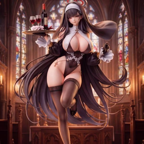 【預購】Tsukiyomi Rion 1/4 & 1/6 禁忌修女 調月莉音 蔚藍檔案 (雙比例) Tsukiyomi Rion 1/4 & 1/6 禁忌修女 調月莉音 蔚藍檔案 (雙比例)
