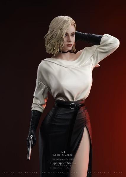 【預購】HP 1/4 里昂＆格蕾絲 惡靈古堡 安魂曲系列 HP 1/4 里昂＆格蕾絲 惡靈古堡 安魂曲系列